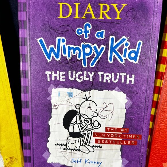 Diary Of A Wimpy Kid Hardcover Book Set: Dog Days The Ugly Truth Double Down By - Picture 3 of 5